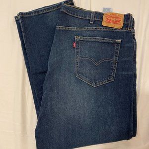 Men's Levi's 541 Big & Tall Athletic Fit Dark Wash Jeans 46x30